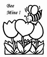 Valentine Coloring Valentines Pages Color Sheets 3rd Printable Grade Cards February Clipart Kids St Cartoon Card Graders Bee Activity Fun sketch template