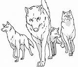 Wolves Pixilart sketch template