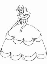 Haljine Princeze Crtež Bojanke Disney Deset Crtezi Bojanje Djecu sketch template