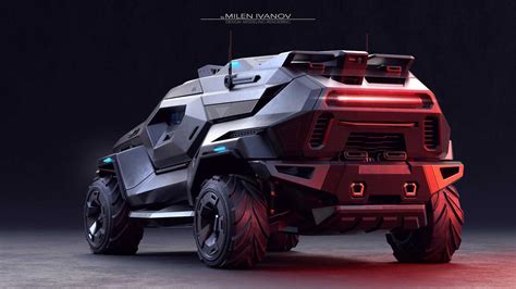 bonkers armortruck suv concept     halo