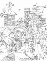 Coloring Pages Architecture High Architect Resolution Cookie Adult Adults Color Adirondack Dreaming Getcolorings Getdrawings sketch template