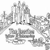 Beatles Coloring Yellow Submarine Pages Printable Google Birthday Adult Clipart Book Color Battleship Kids Search Getcolorings Library Mandala Sheets Coloringhome sketch template