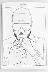 Rapper Coloring Bun Book Future Pages Rap Houston Rappers Arthur Releases Port Template Drawings Serrano Shea sketch template