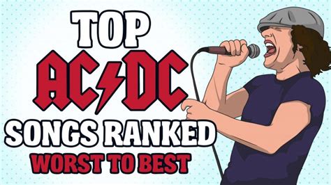 top ac dc songs ranked worst to best rock pasta