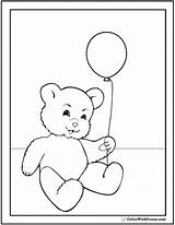 Colorwithfuzzy Balloon Balloons sketch template