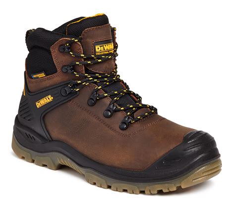 dewalt newark waterproof safety hiker boot brown westpoint distributors scotland