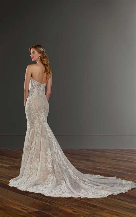 1022 martina liana lace wedding dress with strong