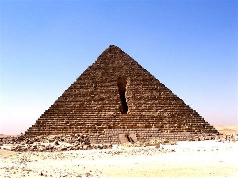 menkauerova pyramida egypt mahalocz