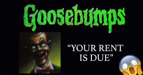 If Goosebumps Books Were Written For Adults Her Ie