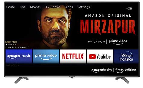 amazon lanza sus primeros televisores bajo la marca amazon basics en la india