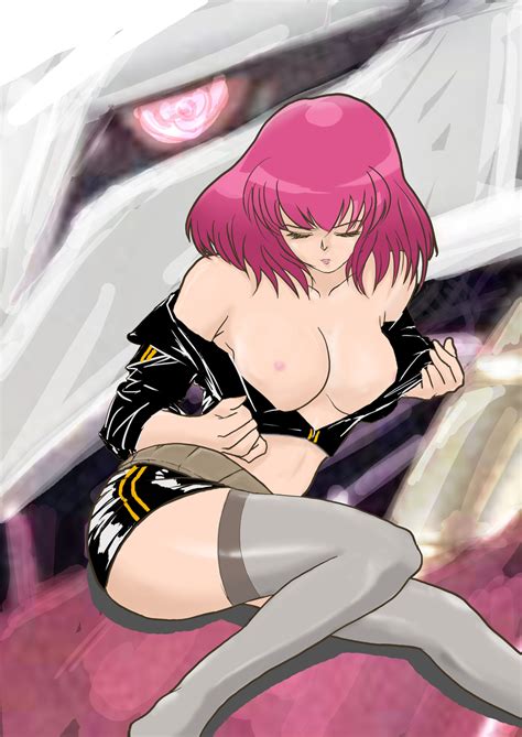 Rule 34 Breasts Haman Karn Large Breasts Mobile Suit