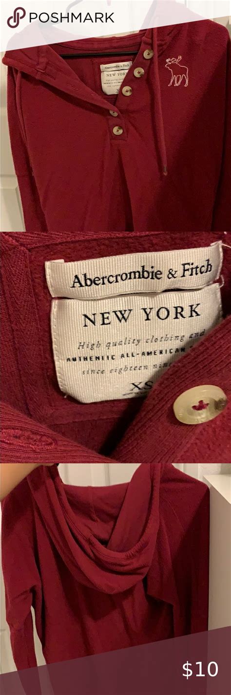 Abercrombie And Fitch Pull Over Hoodie