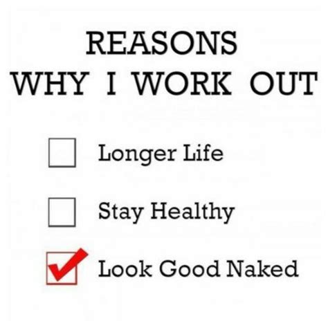 To Live A Long And Healthy Life Looking Good Naked