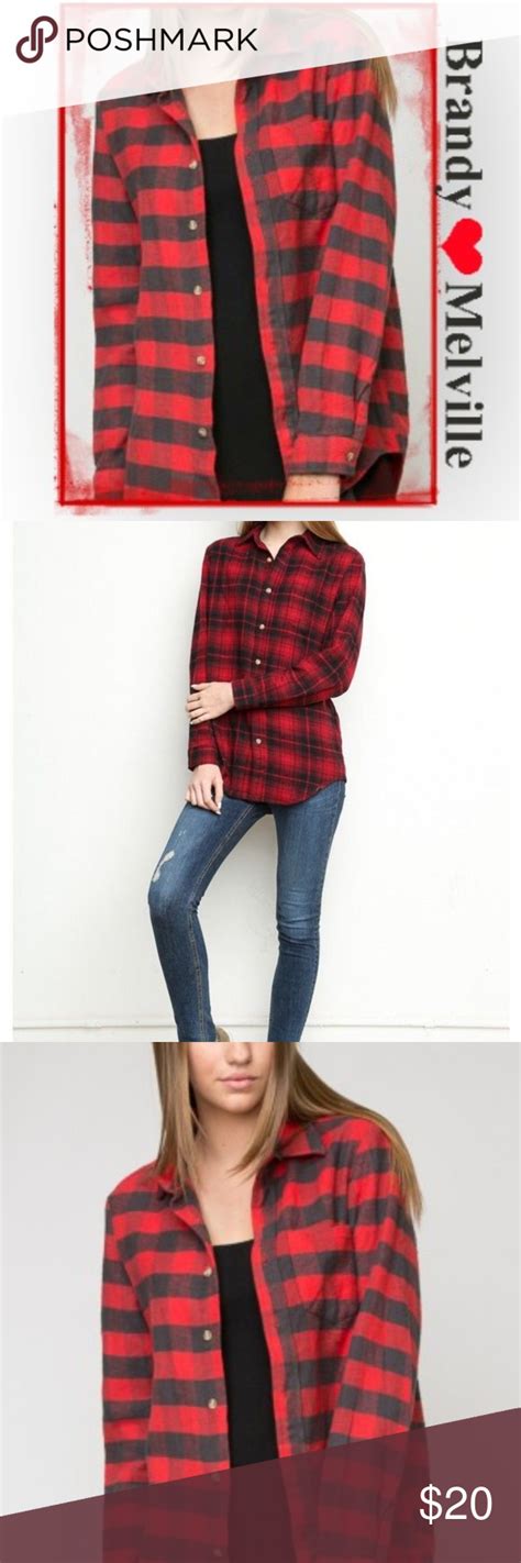 brandy melville wylie flannel shirt john galt clothes