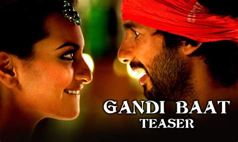 Gandi Baat Song Teaser Shahid Kapoor Prabhu Dheva And Sonakshi Sinha