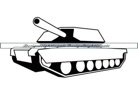 tank outline  svg tank svg military army tank clipart etsy schweiz