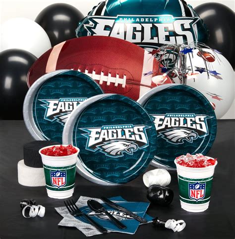 game day ready philadelphia eagles party packs  die hard fans