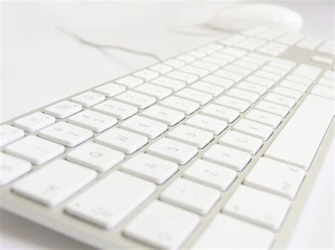 keyboard white  stock photo freeimagescom
