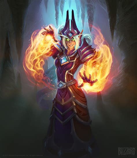 Be Fire Mage Warcraft Art World Of Warcraft Wallpaper