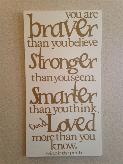 Winnie The Pooh Wall Quote By Handlewithluv On Etsy 30 00 Wall