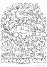 Corinthians Colouring Proverbs Honeycomb sketch template