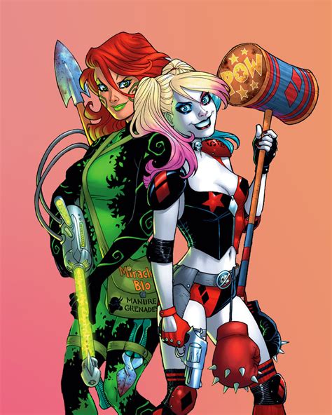 Pin On Harley Quinn X Poison Ivy