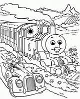 Coloring Thomas Pages Train Tank Engine Printable Popular sketch template