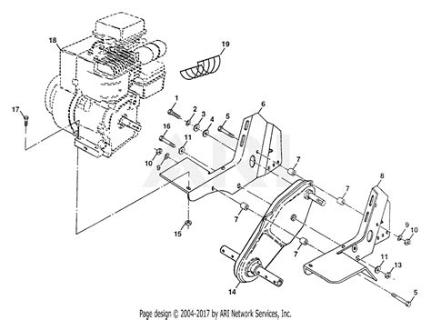 poulan ppft tiller parts diagram  transmission