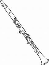 Clarinet Coloring Drawings Music Pages Drawing Instrument Para Musical Dibujo Instruments Yrs 1st Chair Colorear Oboe Sheet Clarinete Play Música sketch template