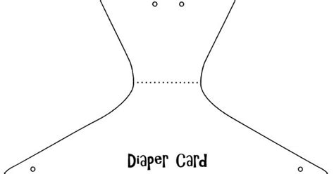 layout diaper template cards pinterest patterns layout
