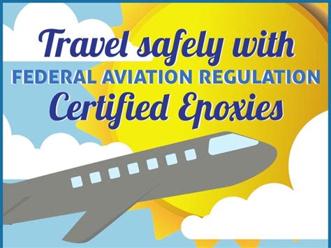 travel safely  federal aviation regulation certified epoxies