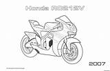 Rc212v Colouring Colorare Ausmalbilder Disegni Kolorowanki Motocykle Motocyclette Repsol Letzte Bambini sketch template