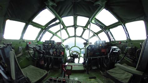 360 View Of A B 29 Cockpit Youtube