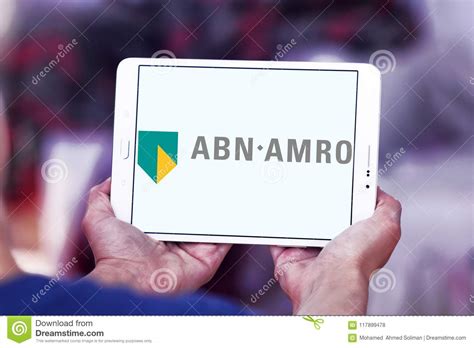 abn amro bank logo editorial stock photo image  emblem