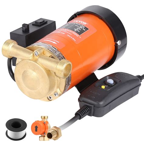 Buy Vevor 120w Water Pressure Booster Pump 110v Ac 396 Gph 21 75 Psi