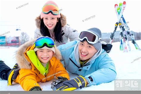 happy  prone   snow stock photo picture  royalty  image pic wr