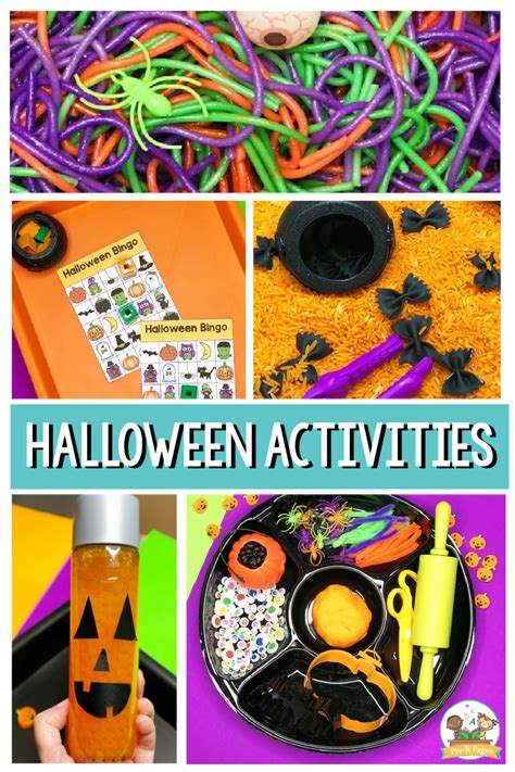halloween activities  preschoolers pre  pages