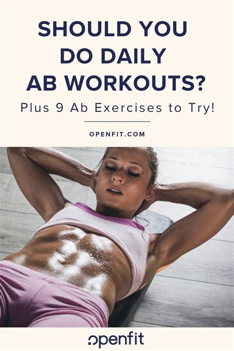 Daily Ab Workout Do You Really Need It Openfit Daily Ab Workout
