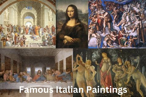 famous italian paintings artst