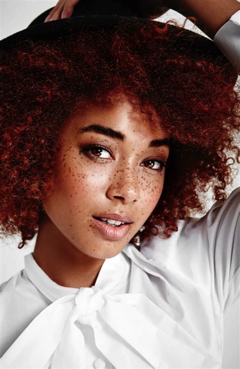 natural hair styles freckle face beauty