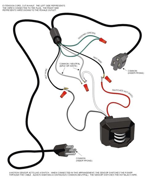 wiring diagram  motion sensor