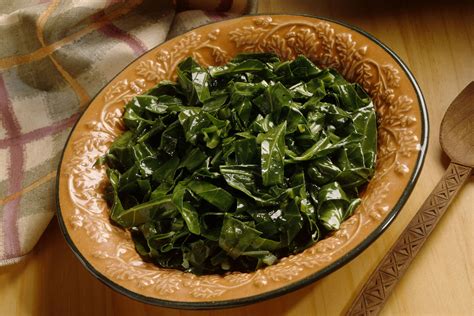 mustard greens   washed   cooked  pork