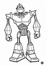 Giant Iron Coloring Pages Power Sketch Rangers Robot Color Ferngully Camo Print Boyama Robots Printable Template Skylanders Getcolorings Sketchite sketch template