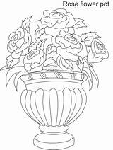 Colorir Tegninger Floreros Blomster Vaso Blumenvase Adultos Desenhos Vasos Vasi Farvelægning Blomst Faciles Vaser Tegning Websincloud Malvorlagen Rosas Florero Fargelegg sketch template