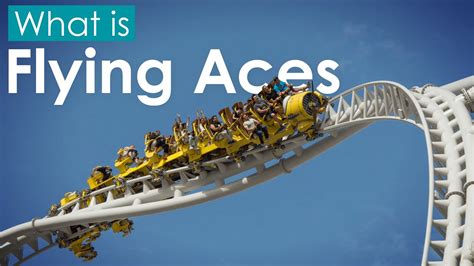 flying aces  roller coaster themed   ferrari logo youtube