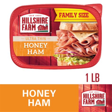 hillshire farm ultra thin sliced honey ham lunch meat  oz marianos