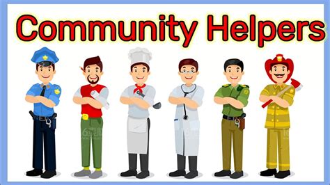 community helpers community helpers  kids  helpers