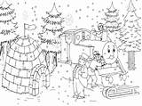Christmas Coloring Pages Trains Printable Train Getcolorings Color sketch template