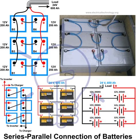 battery wiring  series  parallel