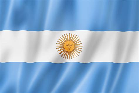flag  argentina worldatlascom